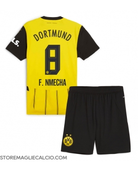 Borussia Dortmund Felix Nmecha #8 Maglia Gara Casa Repliche 2024-25 Bambino Maniche Corte